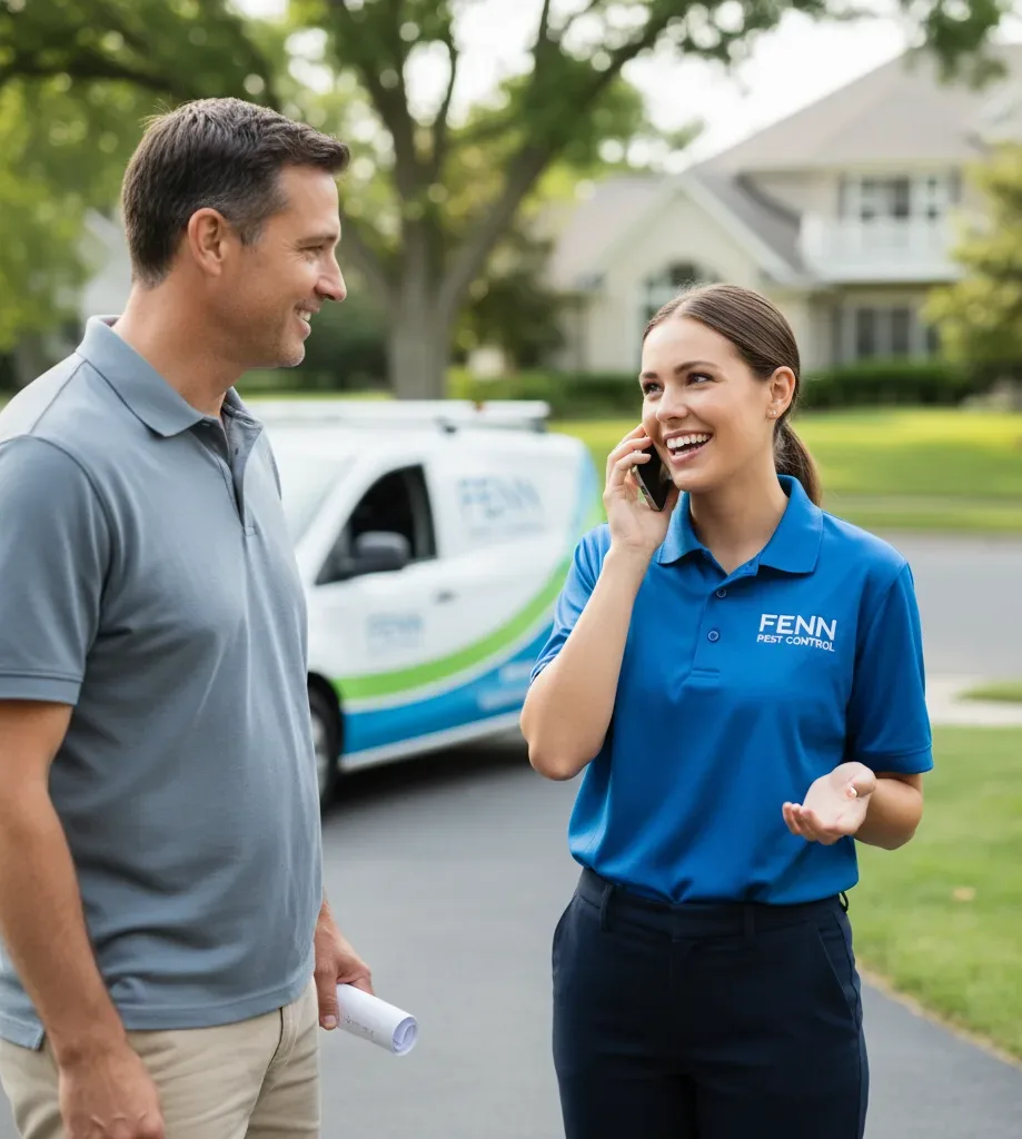 Fenn Pest Control customer support in Gibsonville